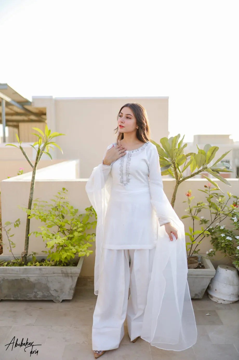 White
