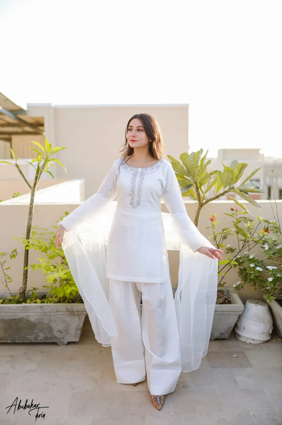 White