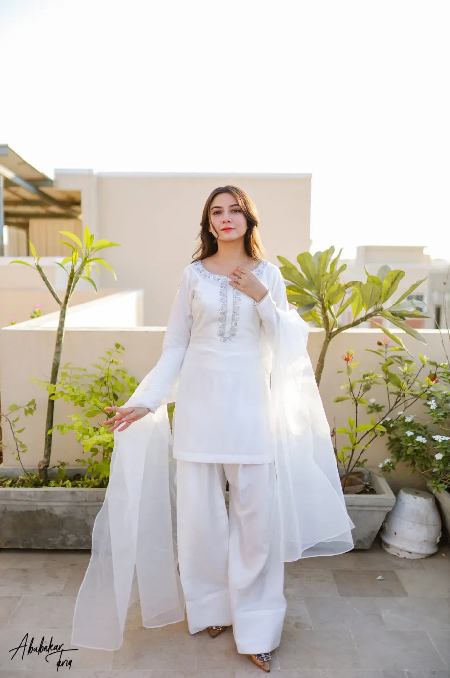 White